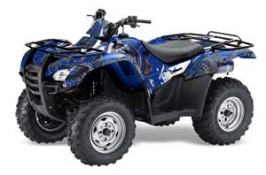 Honda Rancher AT ATV Graphic Kit - 2007-2013 Deaden Blue