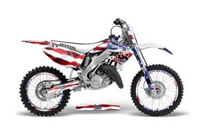 Honda CR125 Dirt Bike Graphic Kit