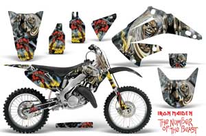 Honda CR125 Dirt Bike Graphic Kit - 1995-2015 Number of the Beast