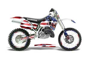 Honda CR500 Dirt Bike Graphic Kit