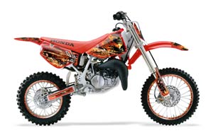 Honda CR80 Dirt Bike Graphic Kit