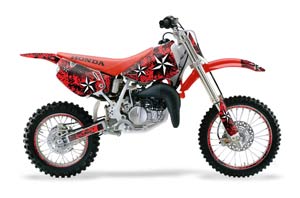 Honda CR80 Dirt Bike Graphic Kit