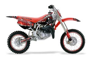 Honda CR80 Dirt Bike Graphic Kit