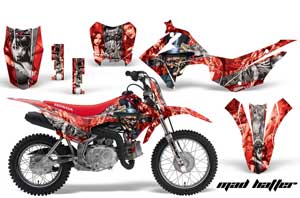 Honda CRF110 F Dirt Bike Custom Graphic Kit - 2013-2018