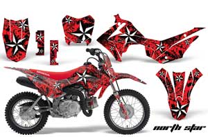 Honda CRF110 F Dirt Bike Custom Graphic Kit - 2013-2018