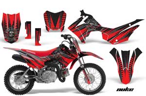 Honda CRF110 F Dirt Bike Custom Graphic Kit - 2013-2018