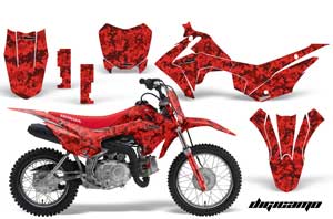 Honda CRF110 F Dirt Bike Custom Graphic Kit - 2013-2018