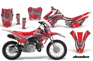 Honda CRF110 F Dirt Bike Custom Graphic Kit - 2013-2018