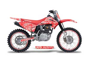 Honda CRF150 F Dirt Bike Graphic Kit