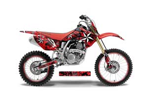 Honda CRF150 R Dirt Bike Graphic Kit - 2007-2016 Northstar Red