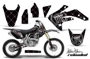 Honda CRF150 R Dirt Bike Graphic Kit - 2007-2016 Silver Star - Reloaded Chrome