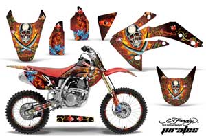 Honda CRF150 R Dirt Bike Custom Graphic Kit - 2007-2016