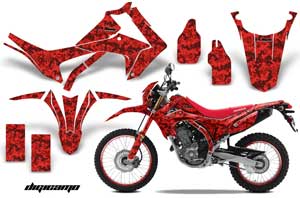 Honda CRF250 L Enduro Dirt Bike Custom Graphic Kit - 2013-2016