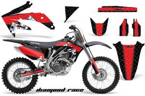 Honda CRF450 R Dirt Bike Custom Graphic Kit - 2002-2012