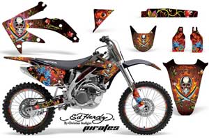 Honda CRF450 R Dirt Bike Custom Graphic Kit - 2002-2012