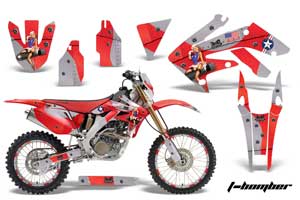 Honda CRF250 X Dirt Bike Custom Graphic Kit - 2004-2017