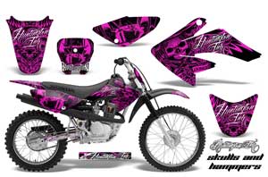 Honda CRF70 Dirt Bike Custom Graphic Kit - 2004-2015