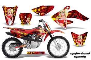 Honda CRF70 Dirt Bike Custom Graphic Kit - 2004-2015