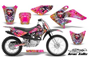 Honda CRF70 Dirt Bike Custom Graphic Kit - 2004-2015