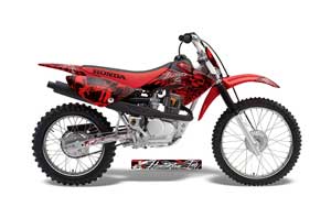 Honda CRF100 Dirt Bike Graphic Kit