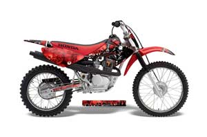 Honda CRF100 Dirt Bike Graphic Kit