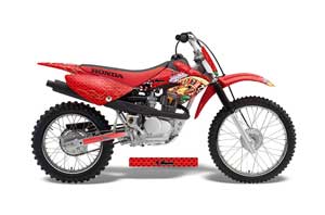 Honda CRF100 Dirt Bike Graphic Kit