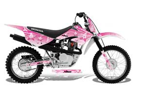 Honda CRF100 Dirt Bike Graphic Kit