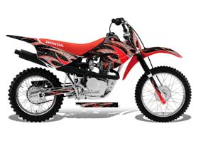 Yamaha Raptor 700 ATV Graphic Kit - 2006-2012 Skulls and Hammers Red