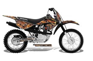 Honda CRF80 Dirt Bike Graphic Kit