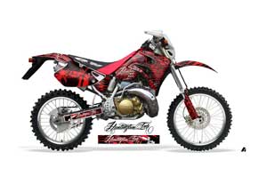 Honda CRM 250 AR Dirt Bike Graphic Kit