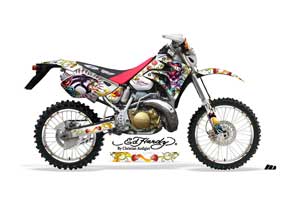 Honda CRM 250 AR Dirt Bike Graphic Kit