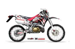 Honda CRM 250 AR Dirt Bike Graphic Kit