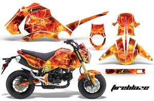 Honda Grom 125 Dirt Bike Custom Graphic Kit - 2013-2016