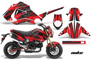 Honda Grom 125 Dirt Bike Custom Graphic Kit - 2013-2016