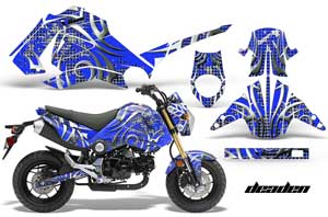 Honda Grom 125 Dirt Bike Custom Graphic Kit - 2013-2016