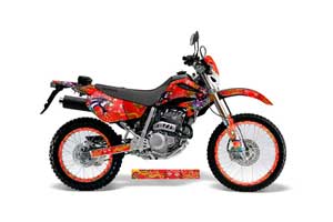 Honda XR250 SM Dirt Bike Graphic Kit
