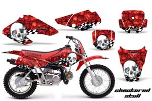 Honda XR50 Dirt Bike Custom Graphic Kit - 2000-2003
