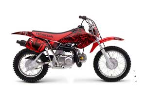 Honda XR70 Dirt Bike Graphic Kit