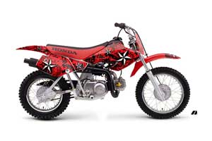 Honda XR70 Dirt Bike Graphic Kit