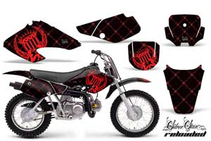 Honda XR50 Dirt Bike Custom Graphic Kit - 2000-2003