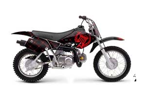 Honda XR70 Dirt Bike Graphic Kit