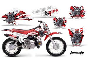 Honda XR50 Dirt Bike Custom Graphic Kit - 2000-2003