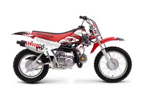 Honda XR70 Dirt Bike Graphic Kit
