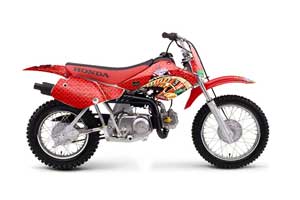 Honda XR70 Dirt Bike Graphic Kit