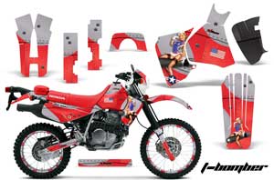 Honda XR650L Dirt Bike Custom Graphic Kit - 1993-2018