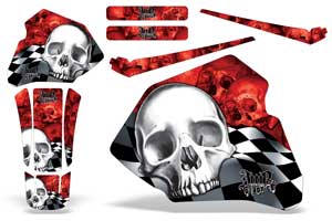 Honda XR80 Dirt Bike Custom Graphic Kit - 1985-2000