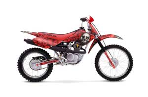 Honda XR100 Dirt Bike Graphic Kit