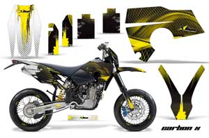 Husaberg FS / FE Dirt Bike Custom Graphic Kit - 2006-2008