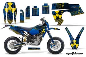 Husaberg FS / FE Dirt Bike Custom Graphic Kit - 2006-2008