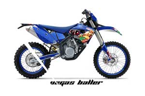 Husaberg FS / FE 670 Dirt Bike Graphic Kit